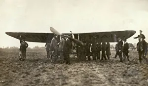 Gustav Hamels plane ready to leave Hendon for Windsor Gustav Hamels plane ready to leave Hendon for Windsor