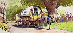 Caravan Prints: Gypsy Caravan Print by Henri Matisse