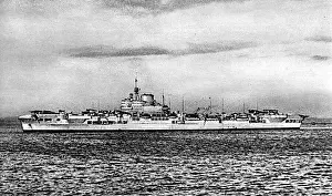 HMS Formidable Print 1941 Battle of Cape Matapan