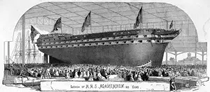 Steam Ship History Prints: H. M.s Agamemnon