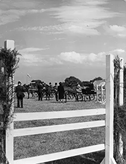 HACKNEY HORSE SHOW Print, Wirral, England 1950s