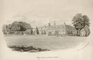 HenryVIII Prints: Print of Hall Place, Bexley