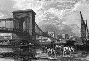 Hammersmith Bridge Prints: Hammersmith Bridge