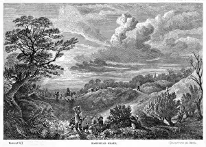 Hampstead Heath Print - A Rural Scene