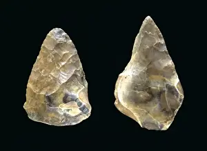 Stone Age Tools Prints: Hand-Axes