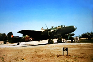 Handley Page Halifax II of No301 Squadron in Italy, Jul Handley Page Halifax II of No301 Squadron in Italy, Jul