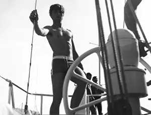 Historical Maritime Photography Prints: Handsome Nautical Type