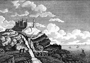 Harlech Castle Print circa 1770