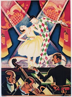 Harlequin and Columbine, with orchestra Harlequin and Columbine, with orchestra