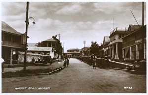 Harper Road, Kumasi, Ghana, Gold Coast, West Africa Harper Road, Kumasi, Ghana, Gold Coast, West Africa