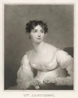 Historical Female Figures UK Prints: Harriet Arbuthnot