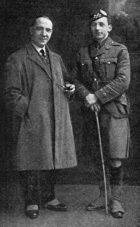 Harry Lauder and his son John, June 1915 Harry Lauder and his son John, June 1915