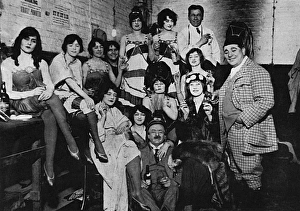 Harry Tate with ladies of the Hippodrome, New Year, 1915 Harry Tate with ladies of the Hippodrome, New Year, 1915