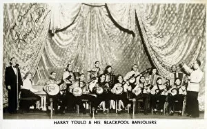Accordions Collection: Harry Yould and his Blackpool Banjoliers Banjo Orchestra