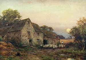 The Harvest Moon by Sir E. A. Waterlow The Harvest Moon by Sir E. A. Waterlow