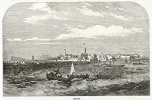 Essex Coastline Prints: Harwich in 1854
