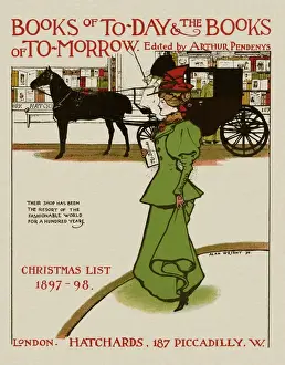 Vintage London Street Scene Prints: Hatchards bookshop