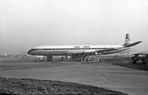 De Havilland Comet 4 G-APDA Ghana Airways LAP 1961 De Havilland Comet 4 G-APDA Ghana Airways LAP 1961