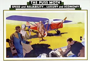Images Dated 15th January 2009: De Havilland Puss Moth