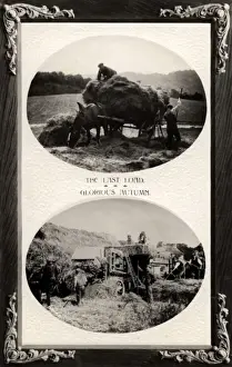 English Countryside History Prints: Haymaking