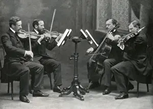 The Hayot Quartet Making Music Print, 1903