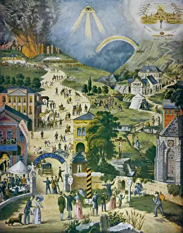 Historical Religious Art Prints: HEAVEN