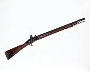 Prints of Heavy dragoon carbine, 6th (Inniskilling) County Fermanagh Prints: Waterloo Battlefield Heavy Dragoon Carbine Print, 1815
