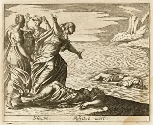 Historical Art Prints: Hecuba and Polydore
