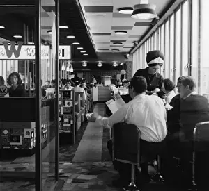 Hemel Hempstead Cafe Print, 1964