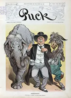Republican Elephant Cartoon Prints: Henceforth
