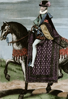 Henry IV of France (1553-1610). Equestrian Henry IV of France (1553-1610). Equestrian