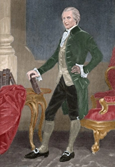 Henry Lee III (1756-1818). Engraving. Colored Henry Lee III (1756-1818). Engraving. Colored