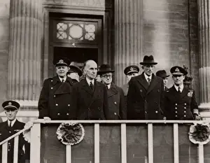 Canadian Firefighters In England Prints: Herbert Morrison