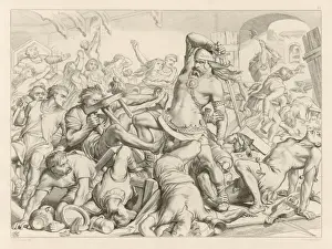 Hereward The Wake Prints: Hereward Vs Normans