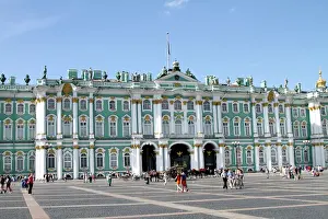 Palace Prints: The Hermitage, St Petersburg Print circa 2008