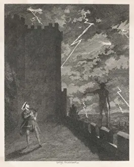 Herne the Hunter Print at Windsor Castle