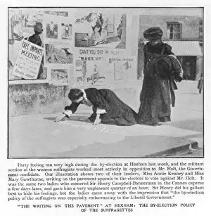 Women's Rights Activism Prints: Hexham Suffragettes