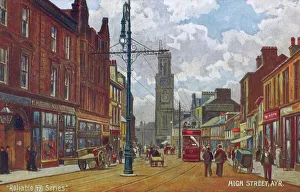High Street, Ayr, Ayrshire, Scotland High Street, Ayr, Ayrshire, Scotland