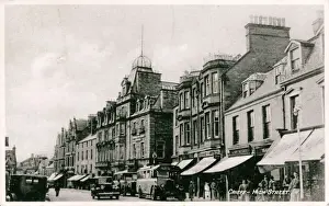 High Street, Crieff Print: Drummond Arms Hotel, 1940s