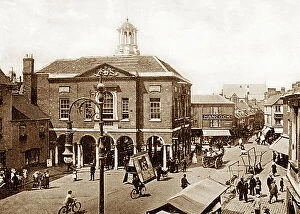 Images Dated 8th May 2010: High Wycombe Market Place early 1900s