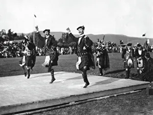 Highland dancers at Braemar Highland Games Highland dancers at Braemar Highland Games