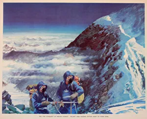 Hillary and Tensing on Mount Everest Hillary and Tensing on Mount Everest