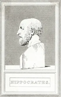 Greek Medical History Prints: Hippocrates / Cooke