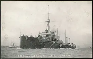 Portsmouth Harbour Prints: Hms Dreadnought 1906