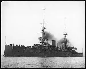 HMS Invincible Battle-cruiser Print