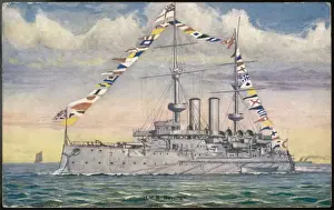 Royal Navy Cruiser Prints: Hms Revenge