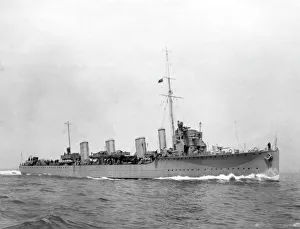HMS Tipperary, British destroyer leader, WW1 HMS Tipperary, British destroyer leader, WW1