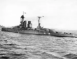 HMS Valiant, British battleship, WW1 HMS Valiant, British battleship, WW1