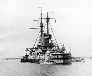 HMS Vengeance, British battleship, WW1 HMS Vengeance, British battleship, WW1