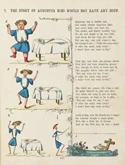 Victorian Era Illustrations Prints: Hoffmann / Augustus / Soup